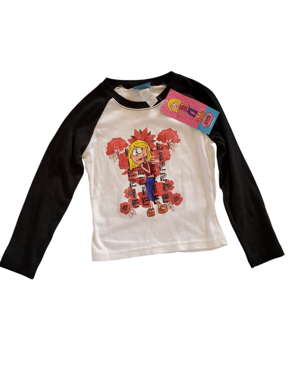 Vintage/Y2K Lizzie McGuire Glitter Youth Shirt Size Small 7/8 Disney